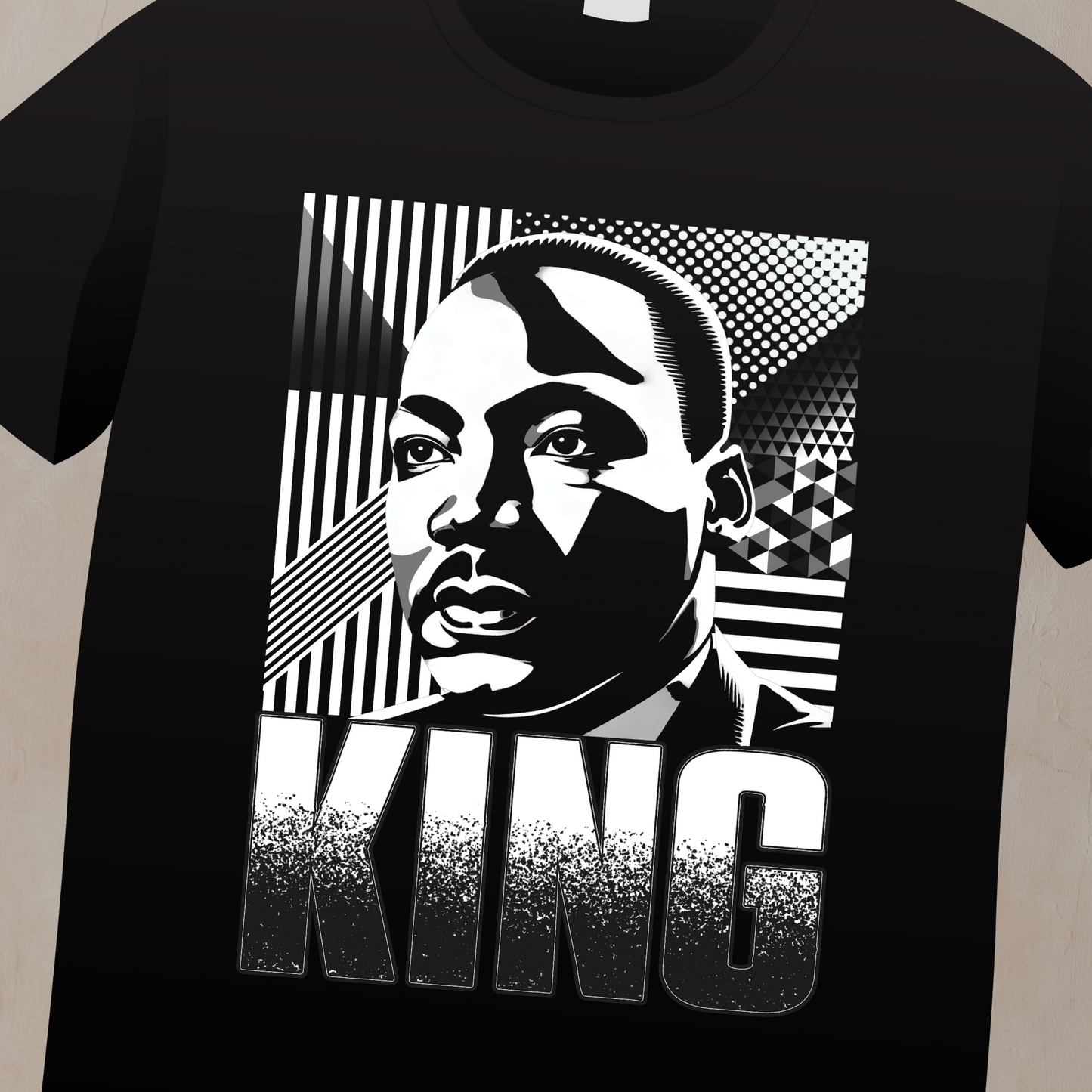 King - Monochrome Short Sleeve T-shirt