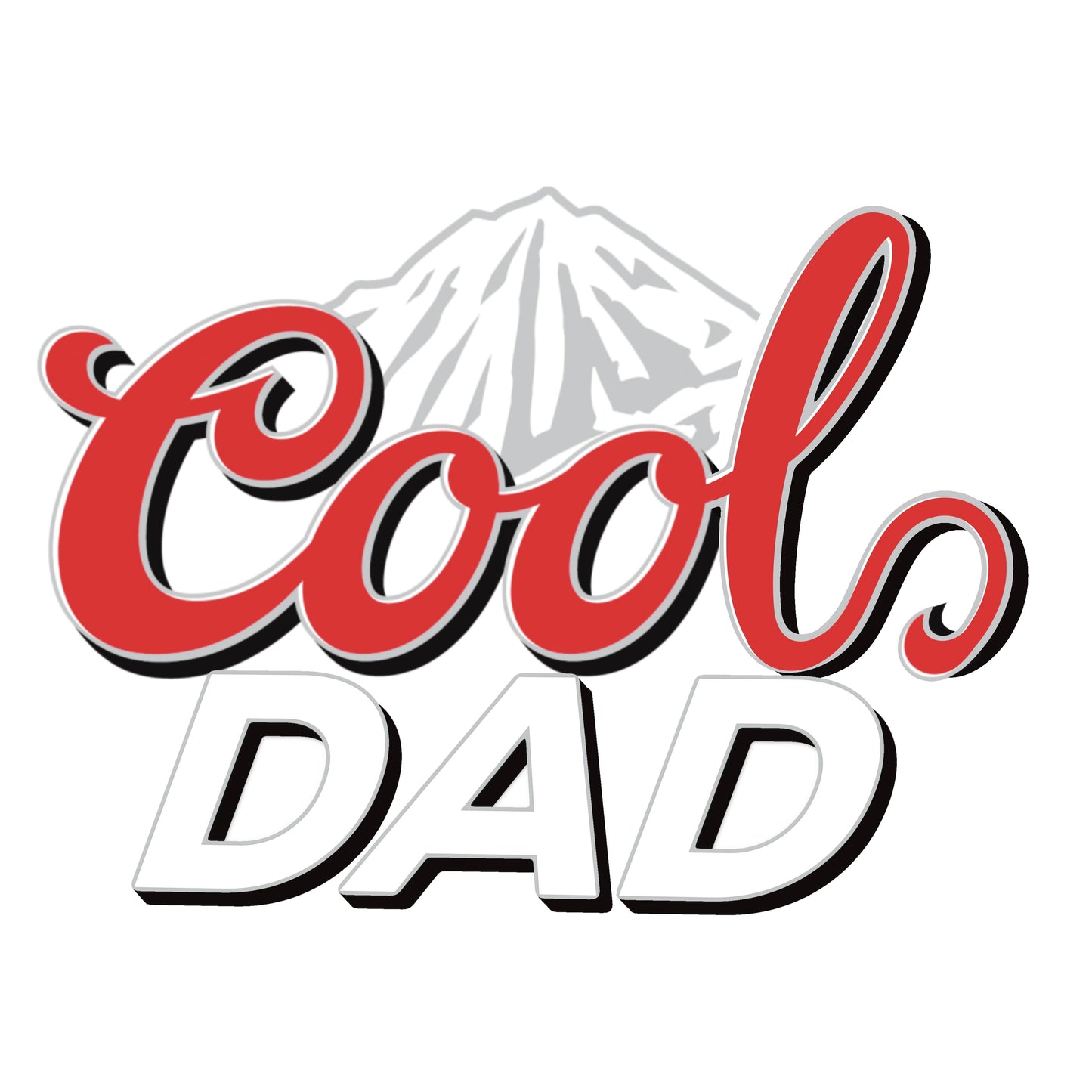 Cool Dad Coors Light Beer Inspired t-shirt for Father’s Day