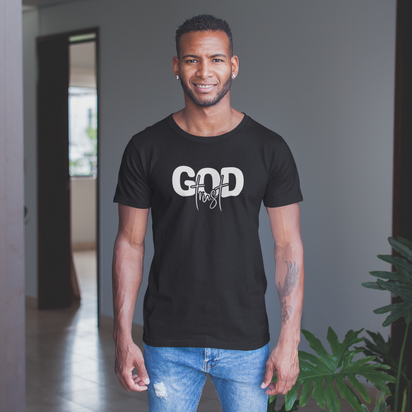 "Trust God" - Unisex Cotton Tee